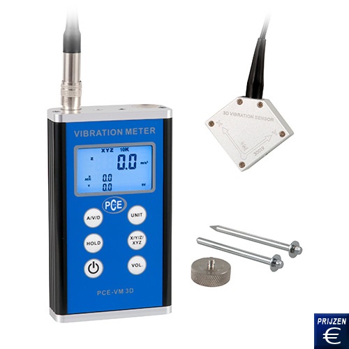 Trillingsmeter PCE-VM 3D