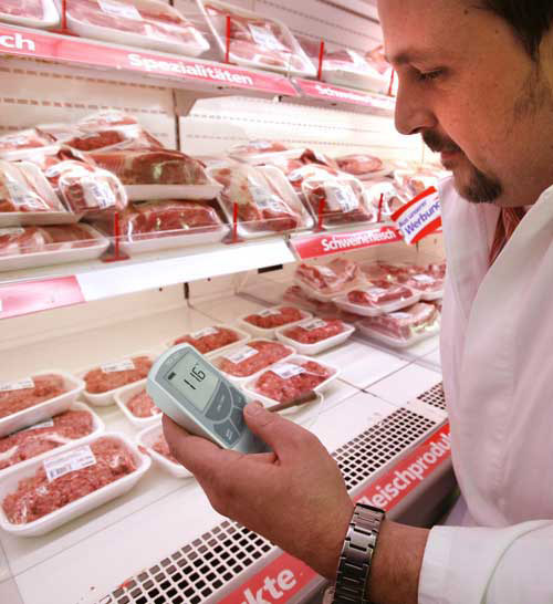 De Verifieerbare thermometer TFX-422 wordt veelal gebruikt in de voedselindustrie