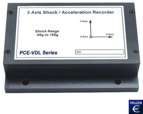 Vibrorecorder PCE-VDL serie