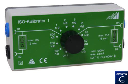 Weerstandskalibrator ISO-kalibrator 1