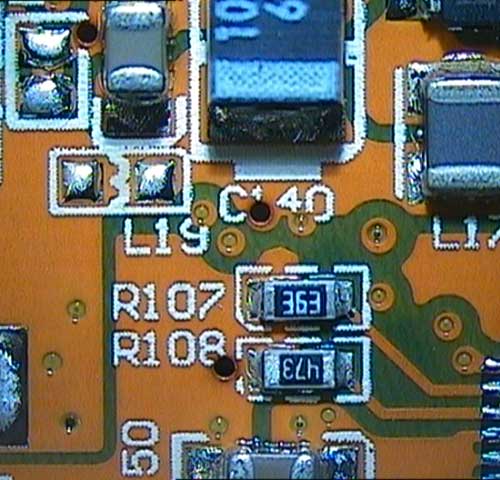 Industrile originele opname opgenomen door een Microscoop